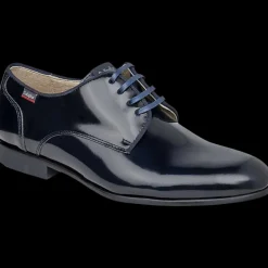 Umi Callaghan Scarpe Stringate Da Uomo In Pelle 18900 Blu - 18900