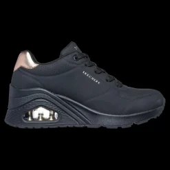 Uno Wedge Skechers Sneakers Da Donna Nero - 177520