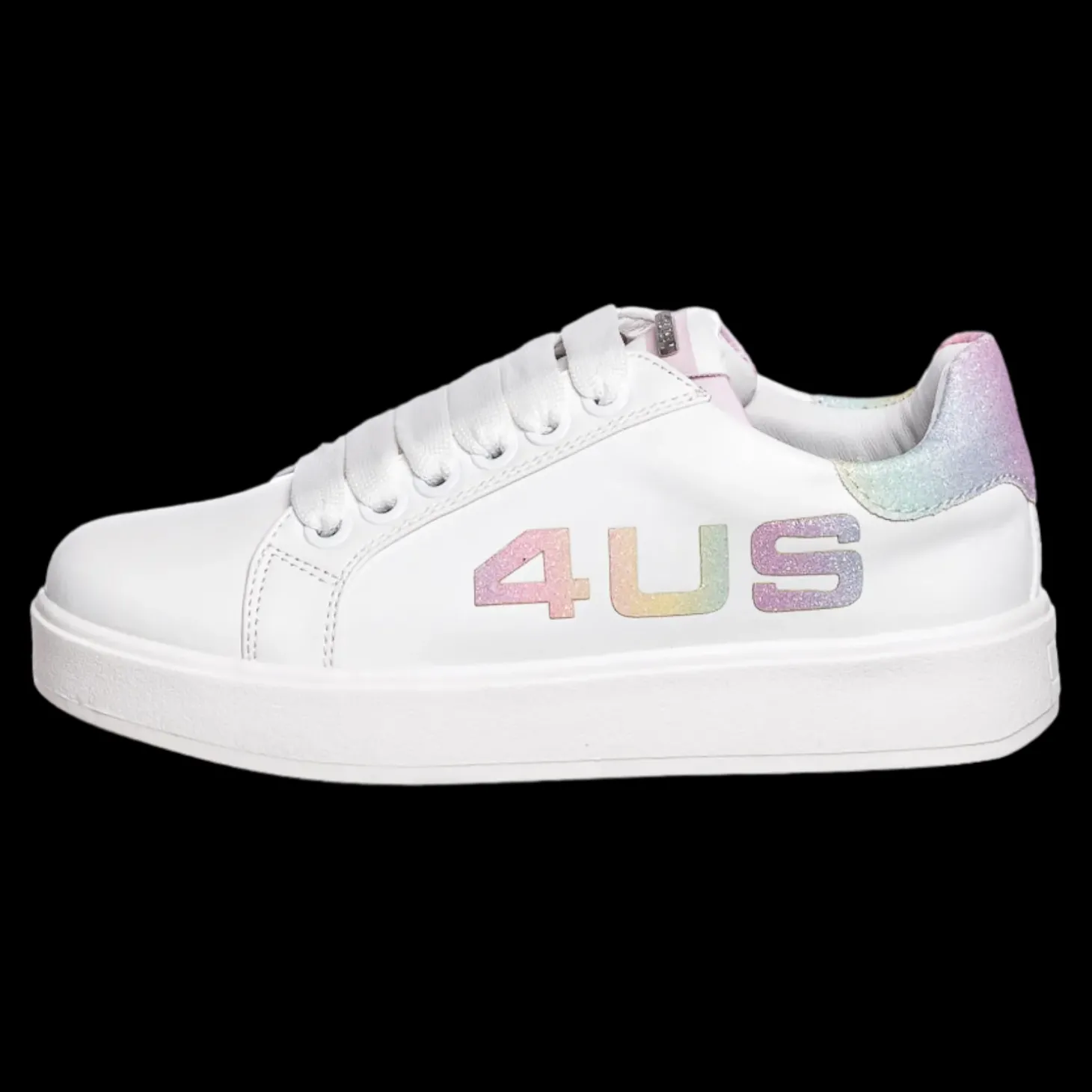 4us - Paciotti Sneakers Da Bambina 42341 Bianco - 42341