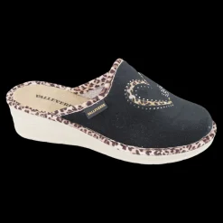 Valleverde Pantofole E Ciabatte Da Donna Nero - 58200