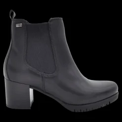 Valleverde Tronchetti Da Donna In Pelle Nero - 49354