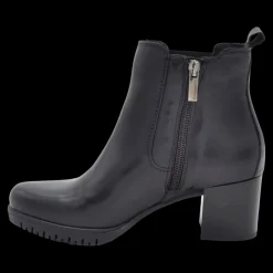 Valleverde Tronchetti Da Donna In Pelle Nero - 49354