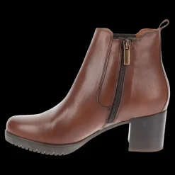 Valleverde Tronchetti Da Donna In Pelle Marrone - 49354