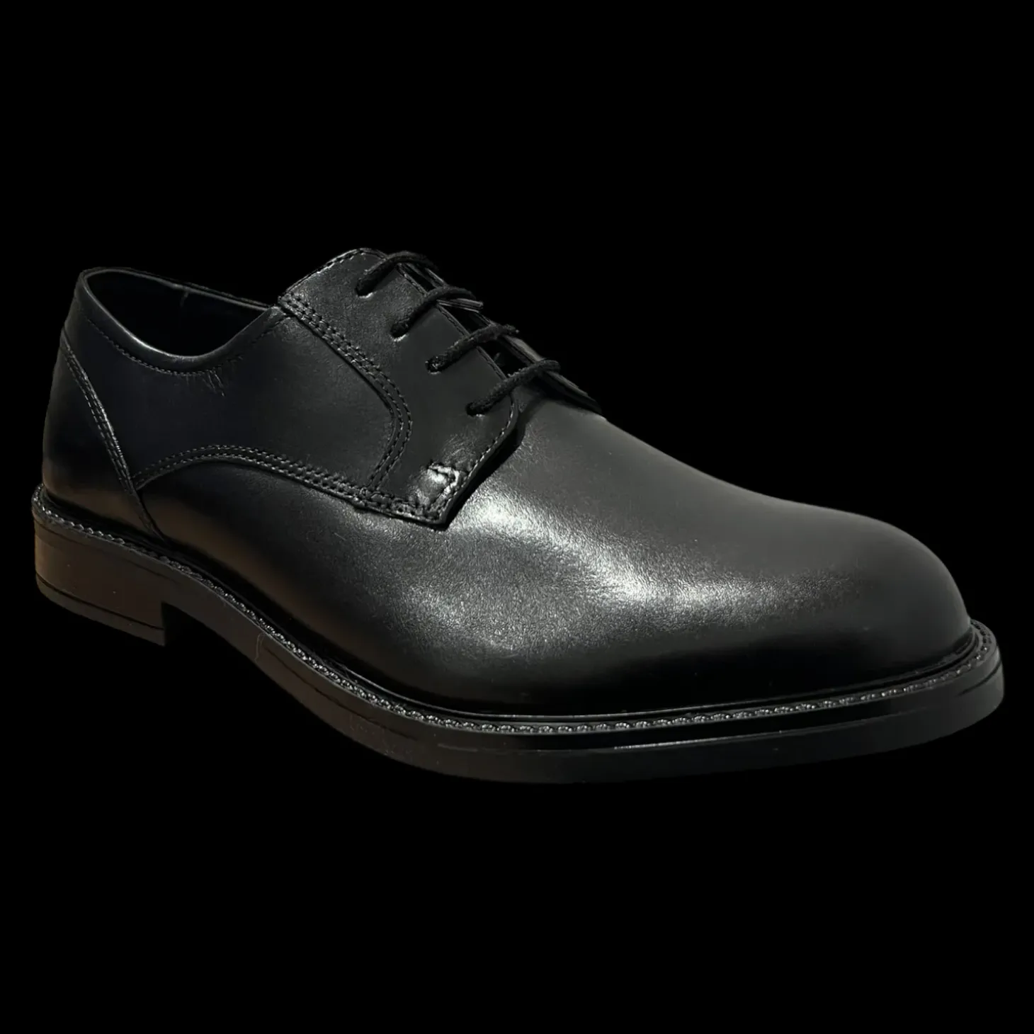 Vueva Stringate Da Uomo Nero - MS65R08