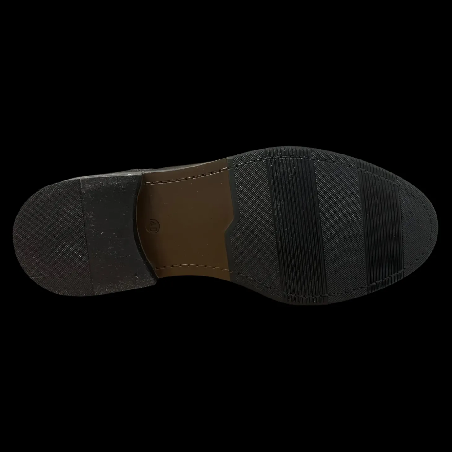 Vueva Stringate Da Uomo Nero - MS65R08