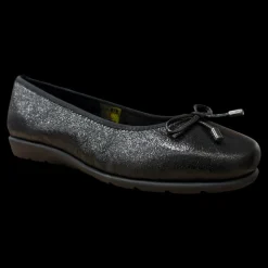 Walk Dream Ballerine Da Donna Laminato Nero - W6629-01