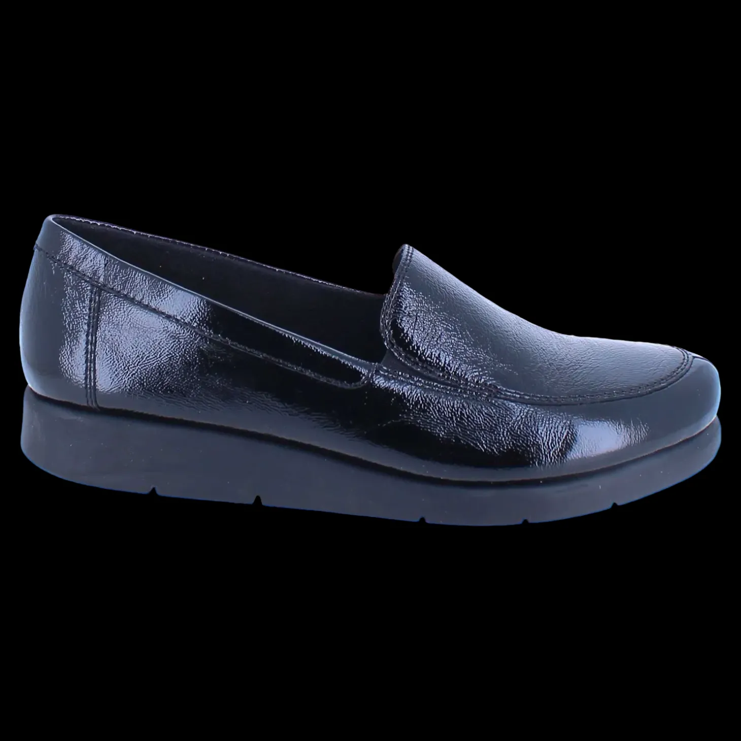 Walk Dream Mocassini Da Donna Vernice Nero - W5697-07